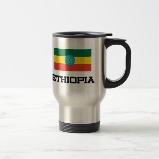 Ethiopia Flag Reisbeker (Rechts)