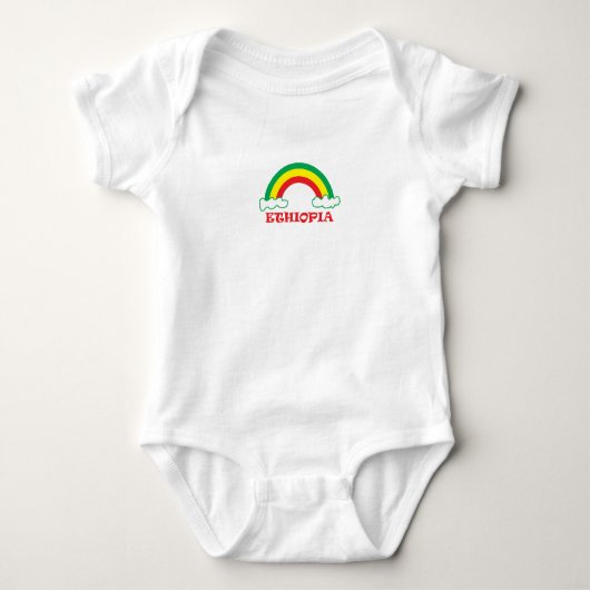 Ethiopia Flag Romper (Voorkant)