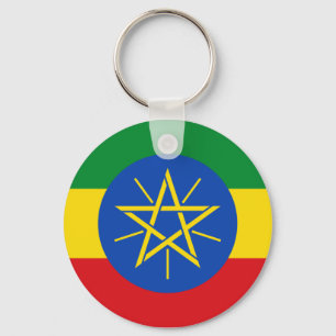 Ethiopia Flag Sleutelhanger