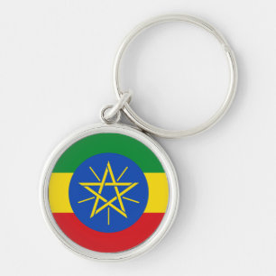 Ethiopia Flag Sleutelhanger