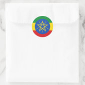 Ethiopia Flag Sticker (Tas)