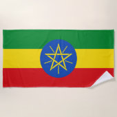 Ethiopia Flag Strandlaken (Voorkant)