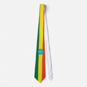 Ethiopia Flag Stropdas (Voorkant)