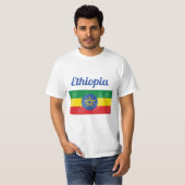 Ethiopia Flag T-Shirt (Voorkant volledig)