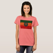 Ethiopia Flag T-shirt (Voorkant volledig)