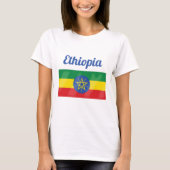Ethiopia Flag T-shirt (Voorkant)