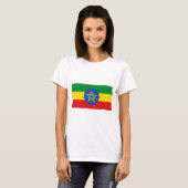 Ethiopia Flag T-shirt (Voorkant volledig)
