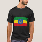 Ethiopia Flag T-shirt (Voorkant)