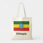 Ethiopia Flag Tote Bag (Achterkant)