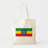 Ethiopia Flag Tote Bag (Voorkant)