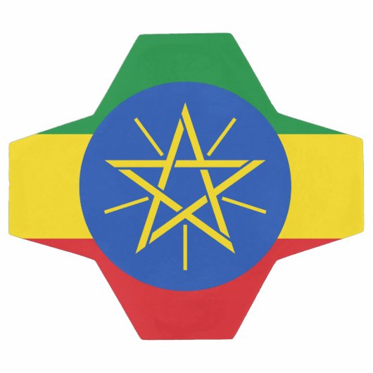 Ethiopia Flag Voetbal (Enkel)
