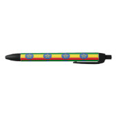 Ethiopia Flag Zwarte Inkt Pen (Bodem)