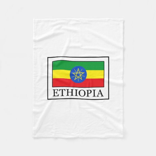 Ethiopia Fleece Deken (Voorkant)