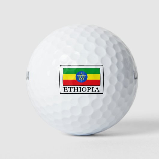 Ethiopia Golfballen (Voorkant)