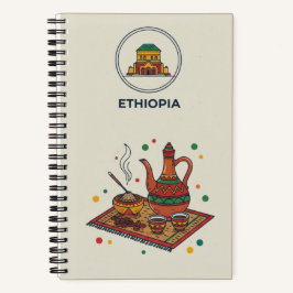 Ethiopia Heritage & Coffee Travel Photo Journal Notitieboek