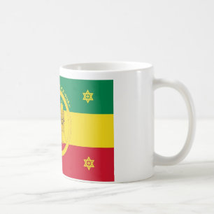 Ethiopia Imperial Flag - Haile Selassie I Reign Koffiemok