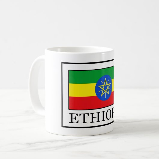 Ethiopia Koffiemok (Voorkant links)