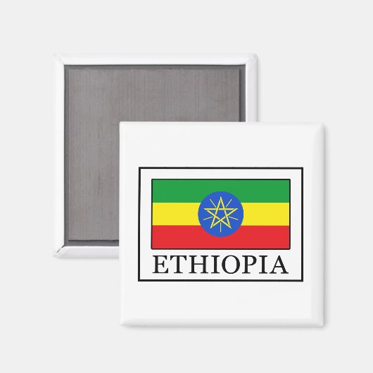 Ethiopia Magneet (Voorkant / Achterkant)