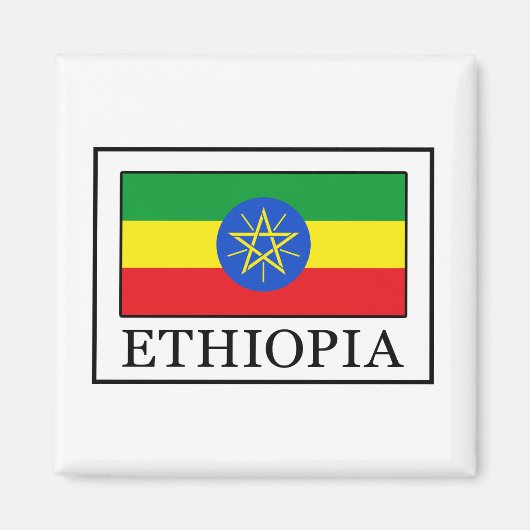 Ethiopia Magneet (Voorkant)