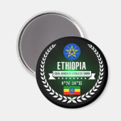 Ethiopia Magneet (Voorkant / Achterkant)