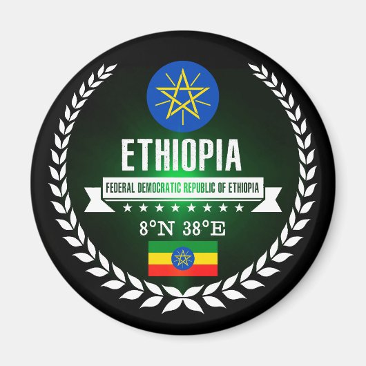Ethiopia Magneet (Voorkant)