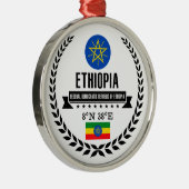 Ethiopia Metalen Ornament (Rechts)