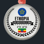 Ethiopia Metalen Ornament<br><div class="desc">Ethiopia</div>