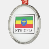 Ethiopia Metalen Ornament (Links)