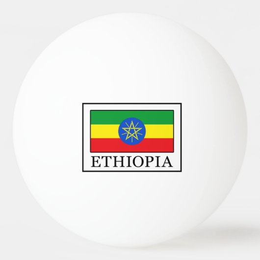 Ethiopia Pingpongbal (Voorkant)