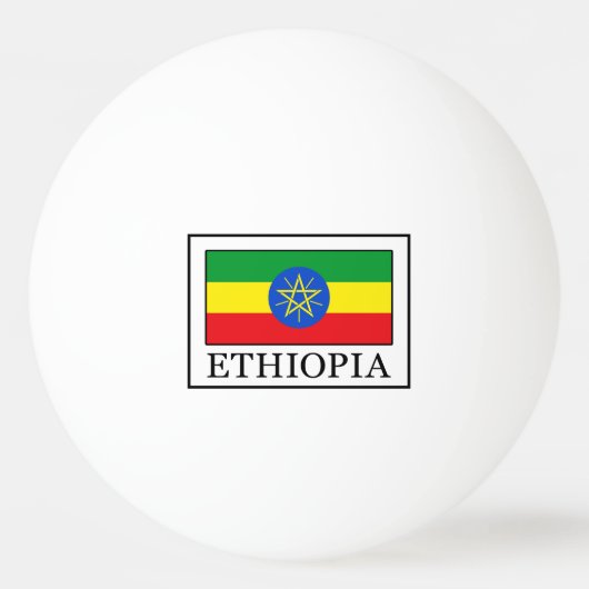 Ethiopia Pingpongbal (Voorkant)