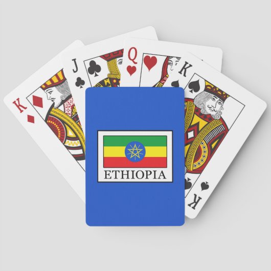 Ethiopia Pokerkaarten (Achterkant)