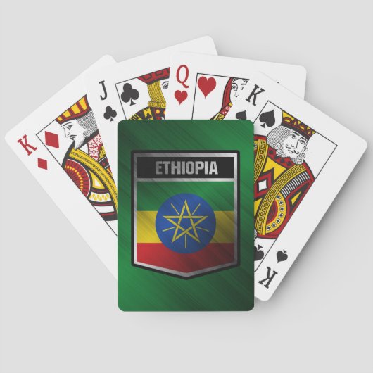 Ethiopia Pokerkaarten (Achterkant)