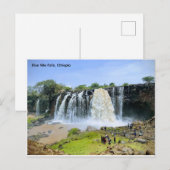 Ethiopia Postcard Feestdagenkaart (Voorkant / Achterkant)