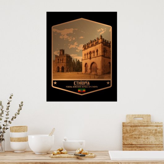 Ethiopia Poster (Keuken)