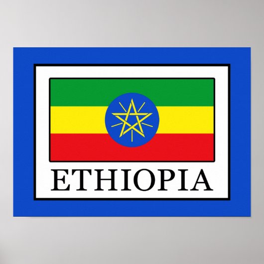 Ethiopia Poster (Voorkant)