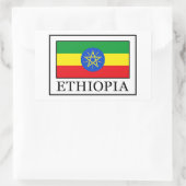 Ethiopia Rechthoekige Sticker (Tas)