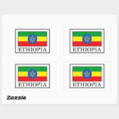 Ethiopia Rechthoekige Sticker (Vel)