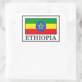 Ethiopia Rechthoekige Sticker (Tas)