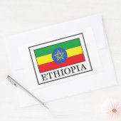 Ethiopia Rechthoekige Sticker (Envelop)