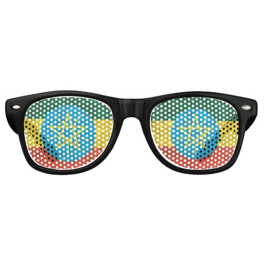 Ethiopia Retro Zonnebril (Voorkant)