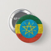 Ethiopia Ronde Button 5,7 Cm (Voorkant /achterkant)