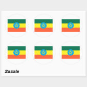 Ethiopia Ronde Sticker (Vel)