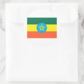 Ethiopia Ronde Sticker (Tas)