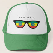 Ethiopia Shades aangepaste petten (Voorkant)