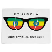 Ethiopia Shades aangepaste tekst en cadeautas voor (Voorkant)