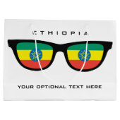 Ethiopia Shades aangepaste tekst en cadeautas voor (Achterkant)