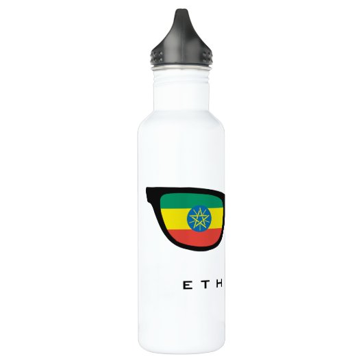 Ethiopia Shades aangepaste waterflessen Waterfles (Links)