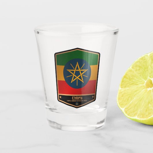 Ethiopia Shot Glas (Voorkant)