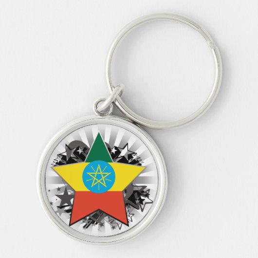 Ethiopia Star Sleutelhanger (Voorkant)