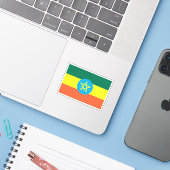 Ethiopia Sticker (Laptop met iPhone)
